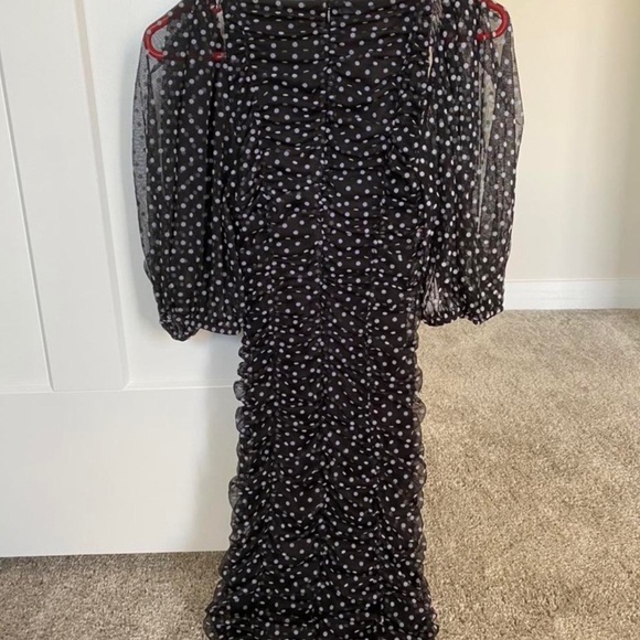 Zara BEST SELLER Black Mini Dress - Small - Picture 7 of 12